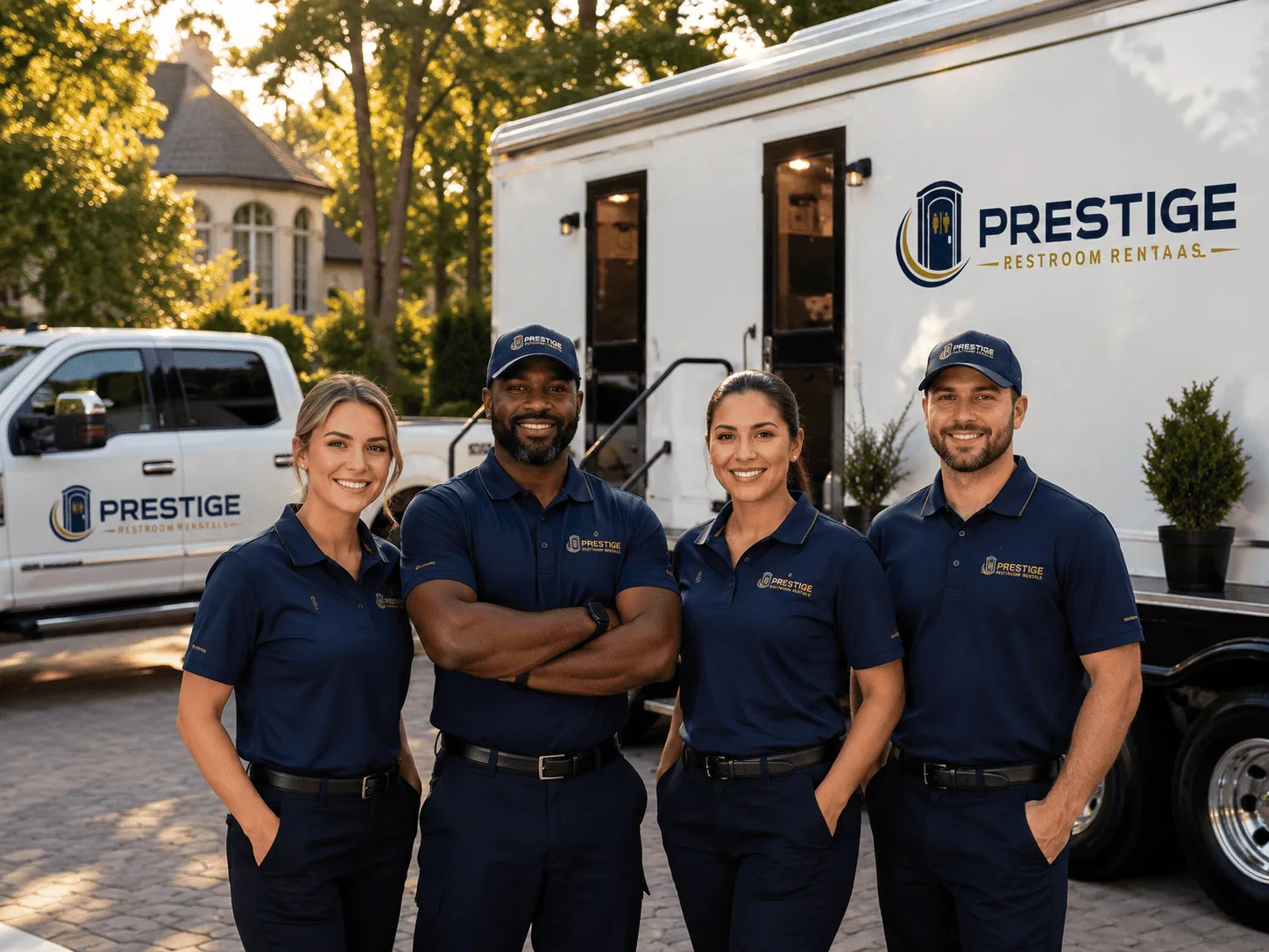 Trusted Luxury Portable Restrooms company in Kemp, OK